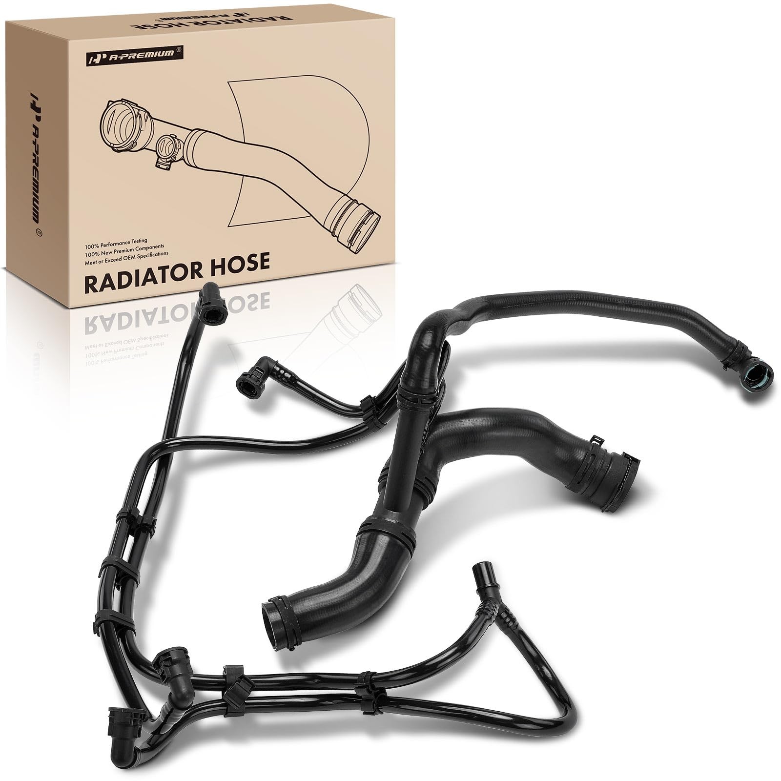 A-Premium Upper Radiator Coolant Hose Compatible with Land Rover Range Rover 201