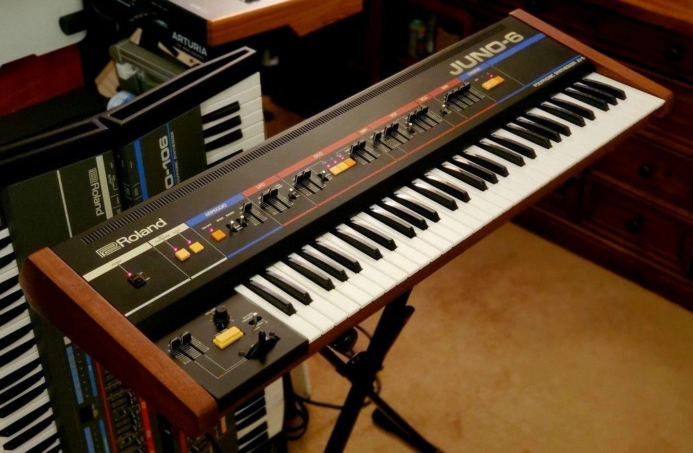 Roland Juno-60 / Juno-6 Replacement Side Panels - Solid Walnut - Brand New