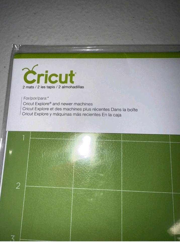 Cricut Standard Grip Mat, 12"x24", 2 Mats