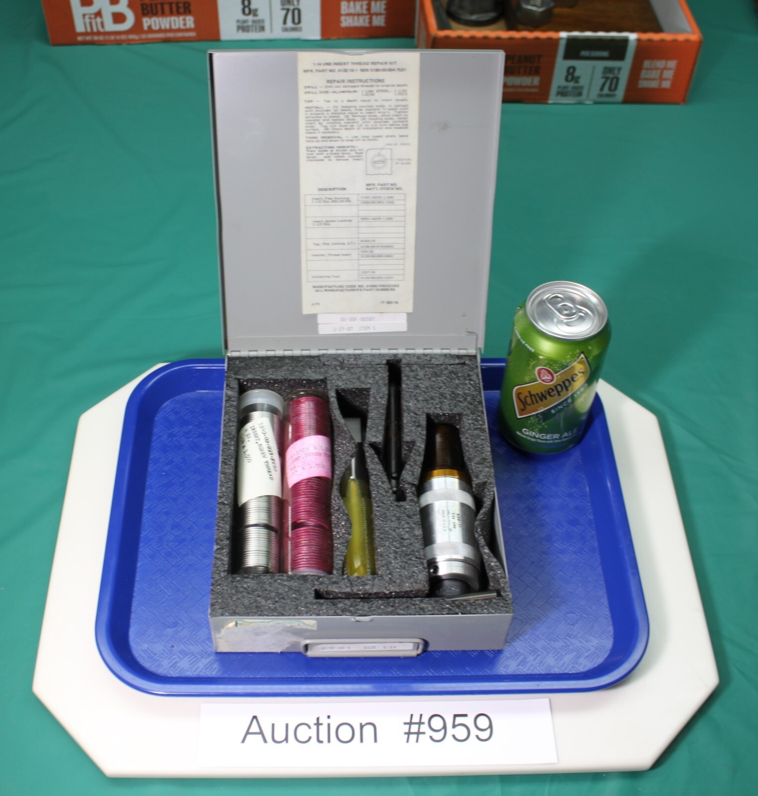 1"-14 New Emhart HeliCoil Master Thread Repair Kit #5528-16 STI UNS NOS #959