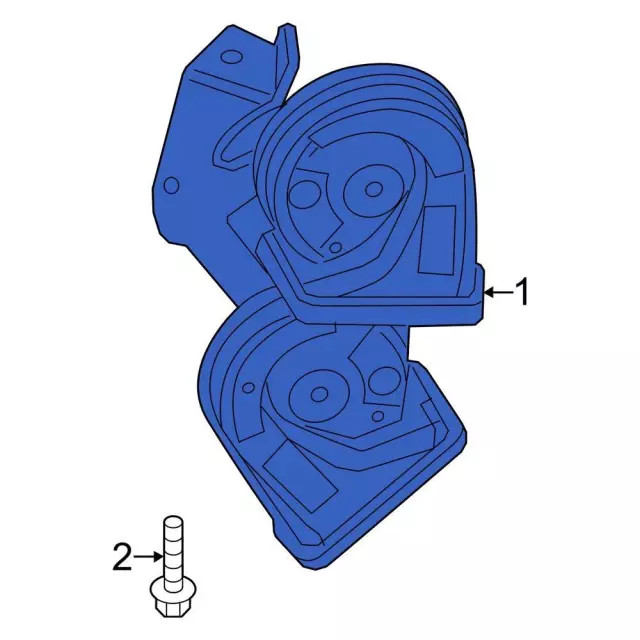 Genuine Ford Horn CM5Z-13832-A