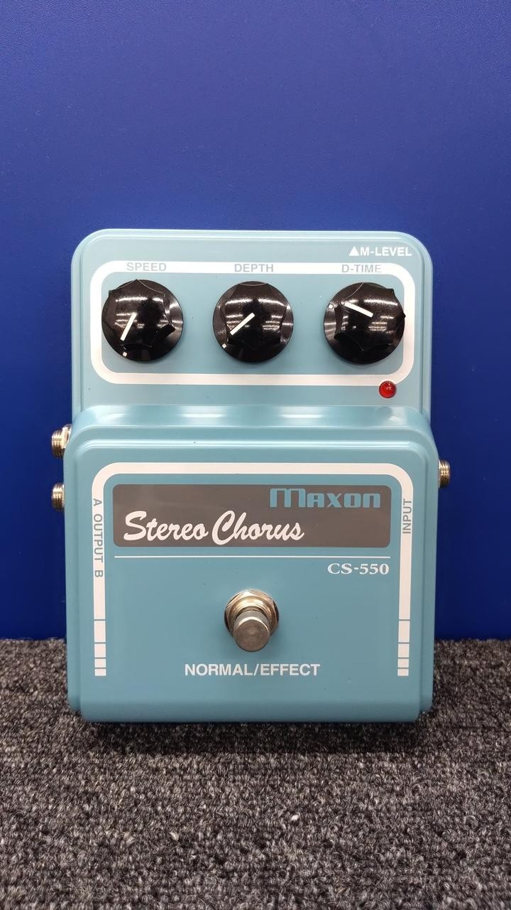 MAXON CS-550 Compressor Sustainer Effect Pedal