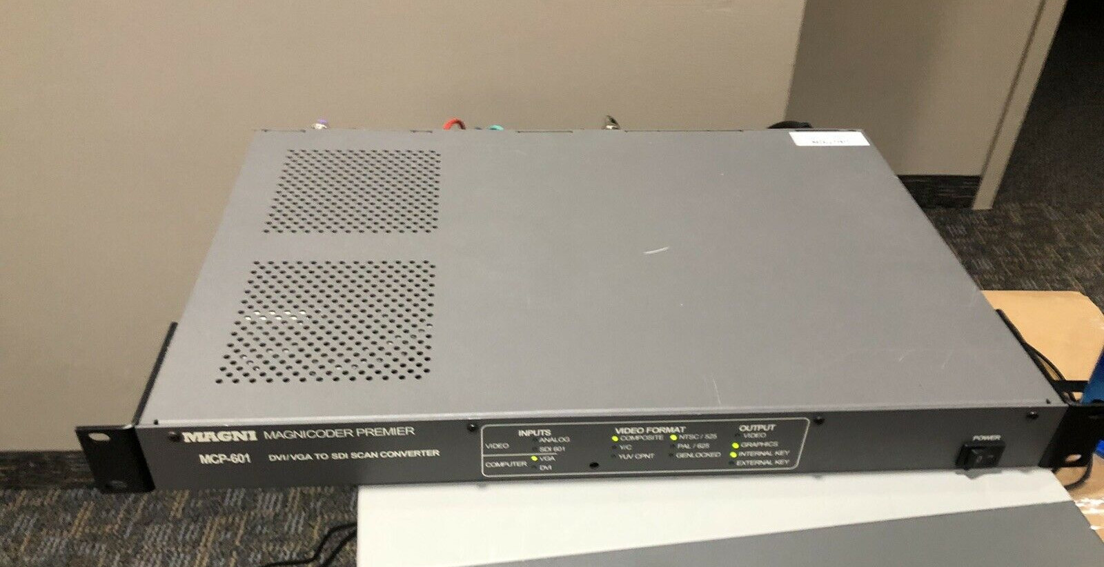 MagniCoder Premier MCP-601 DVI/VGA -To- SDI Scan Converter W/Controller