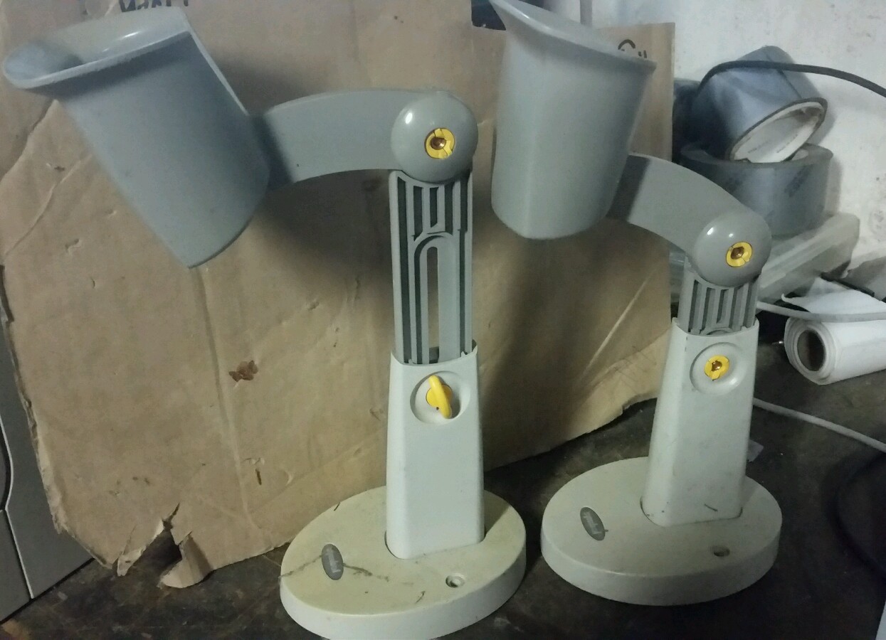 Pair of Symbol LS 4001 scanner stand