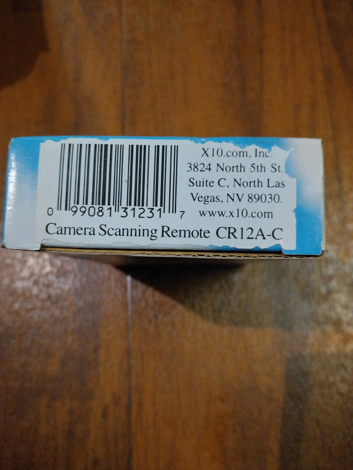 X10 Home Automation Camera Scanning Remote Black CR12A-C