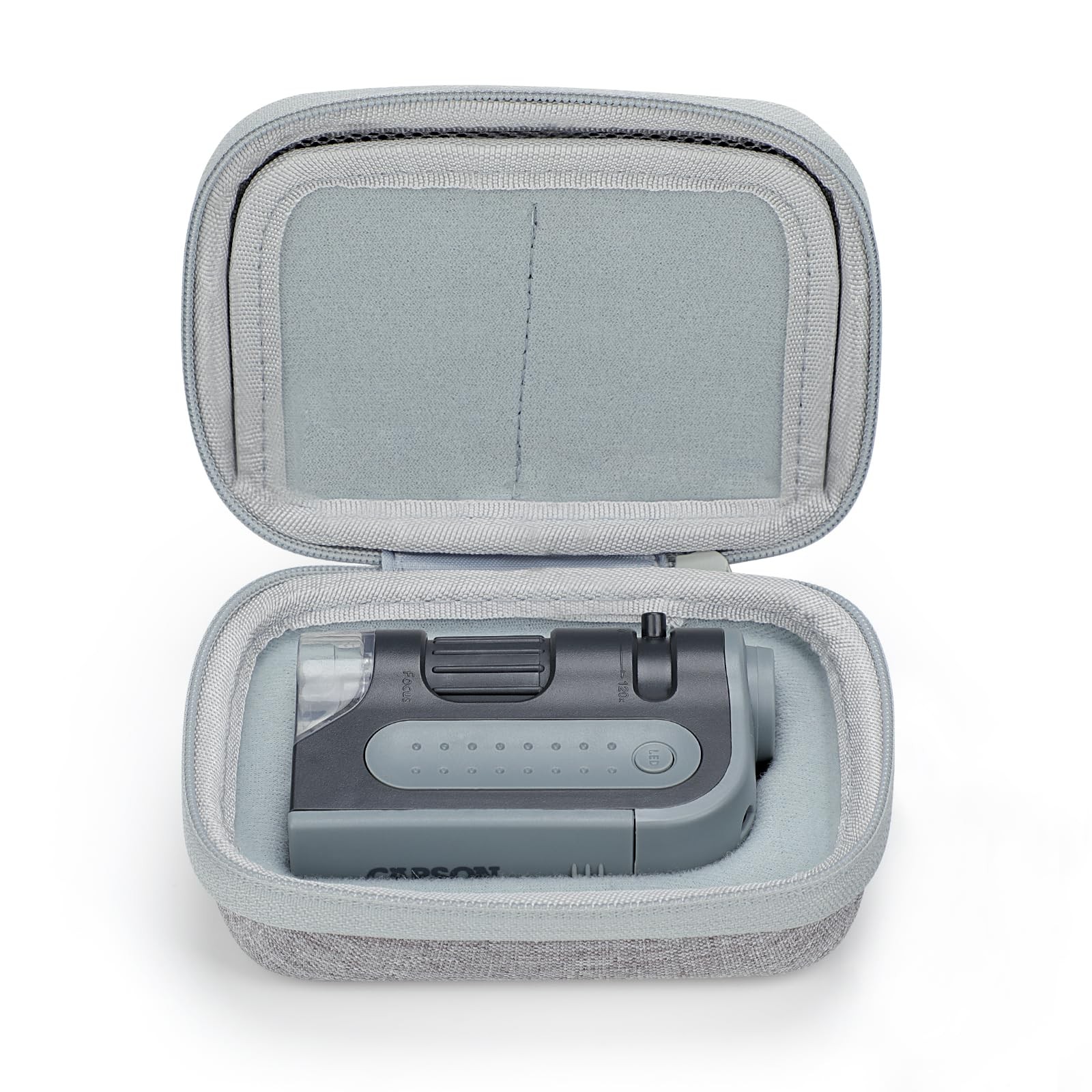 Hard Travel Case for Carson MicroBrite Plus 60x-120x LED Lighted Pocket Micro...