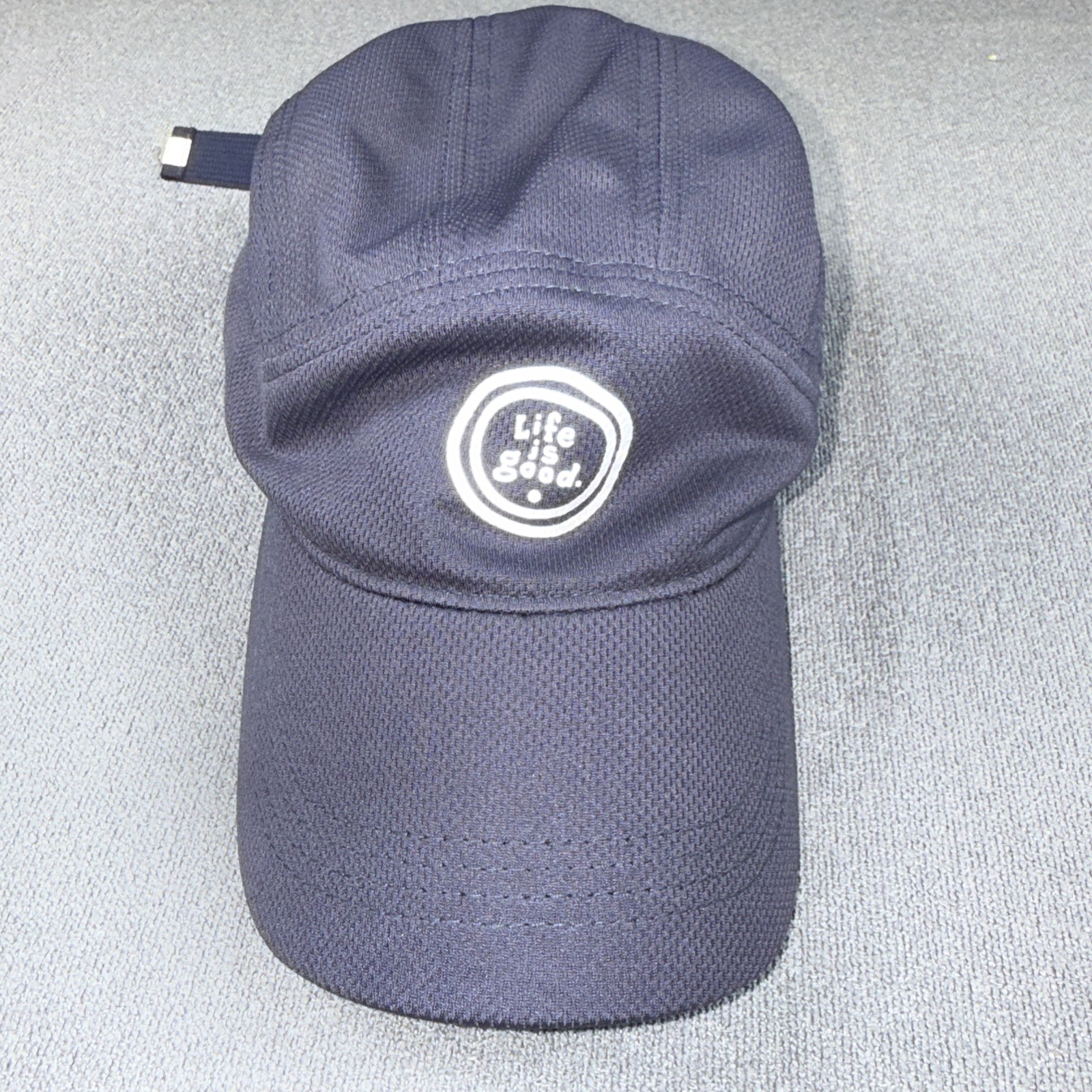 Life is Good Darkest Blue One Size Hat