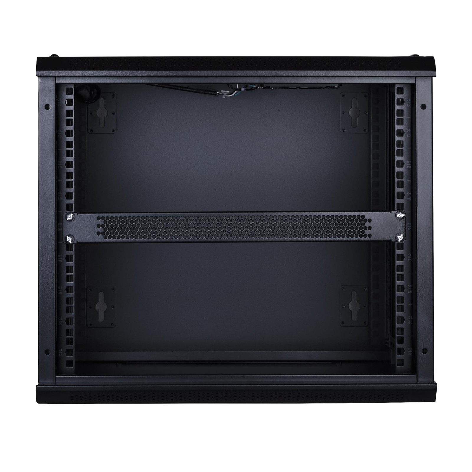 RackPath 1U Blank Rack Mount Panel Spacers with Ventilation Pack of 10 for 19...