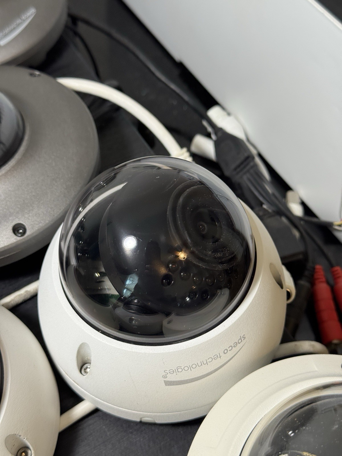 Large Lot Speco Security Cameras – 19 Units – Includes High-End Models, INST/RES