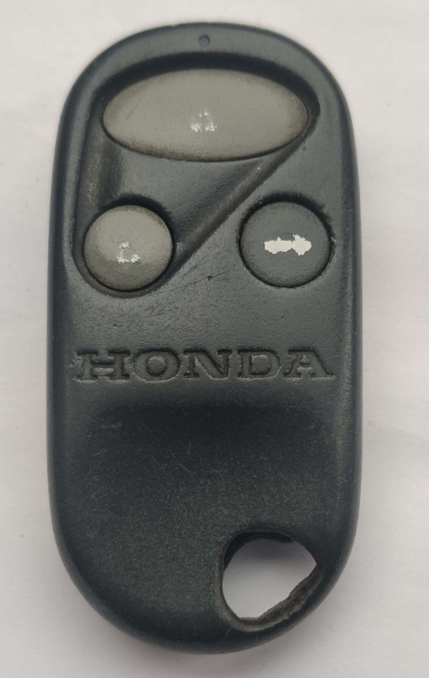 1 x GENUINE USED 3 BUTTON REMOTE KEY FOB for HONDA CIVIC, JAZZ etc G8D-344H-A