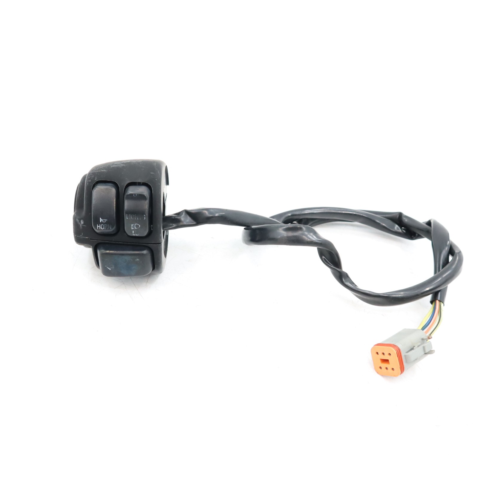02-11 Harley Davidson Dyna Wide Glide  Left Control Headlight Switch Horn D57