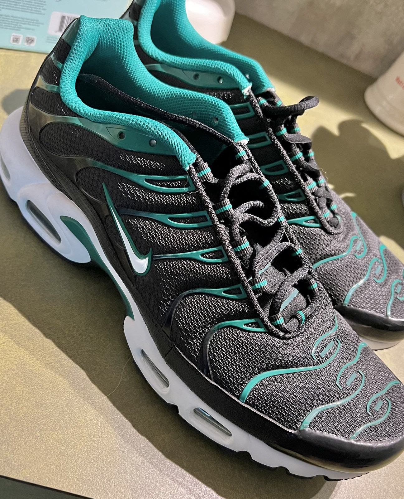Nike Air Max Plus Black Green Mens Multi Sizes Nike By You DM0032-009
