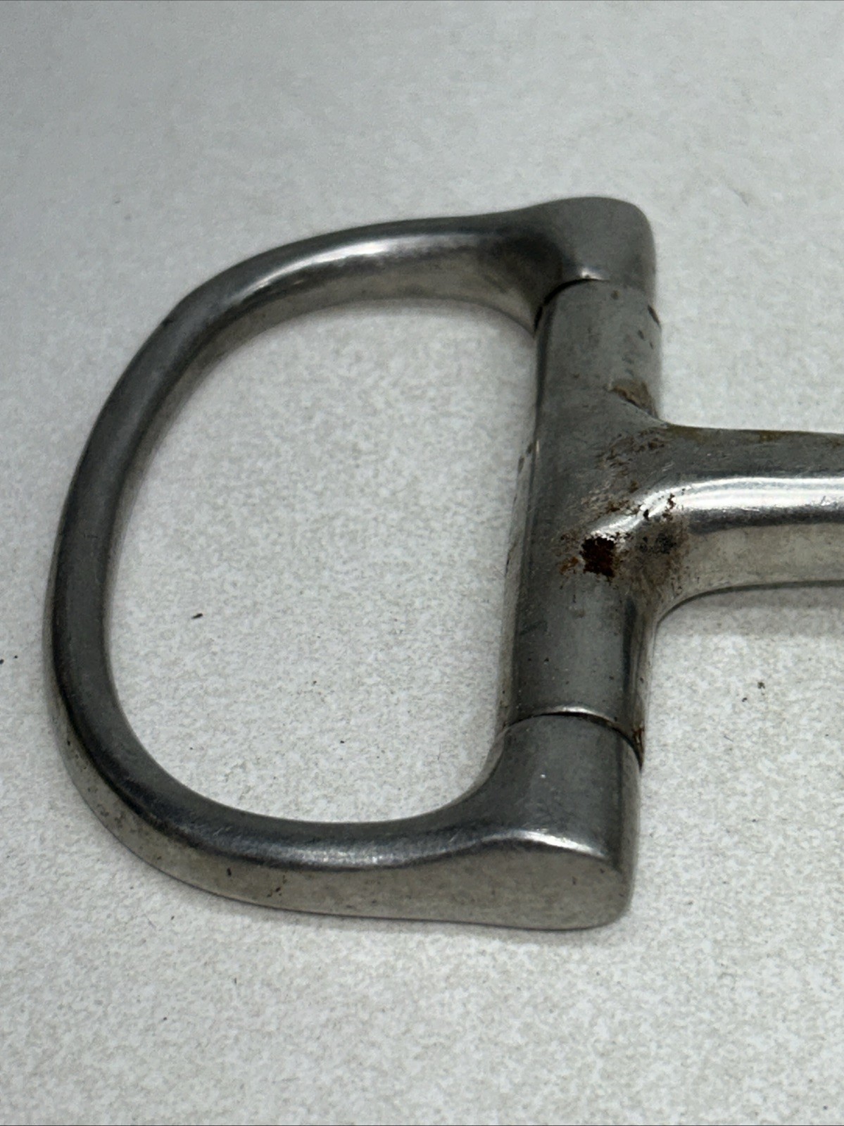 Vintage Horse Bit Silver Tone