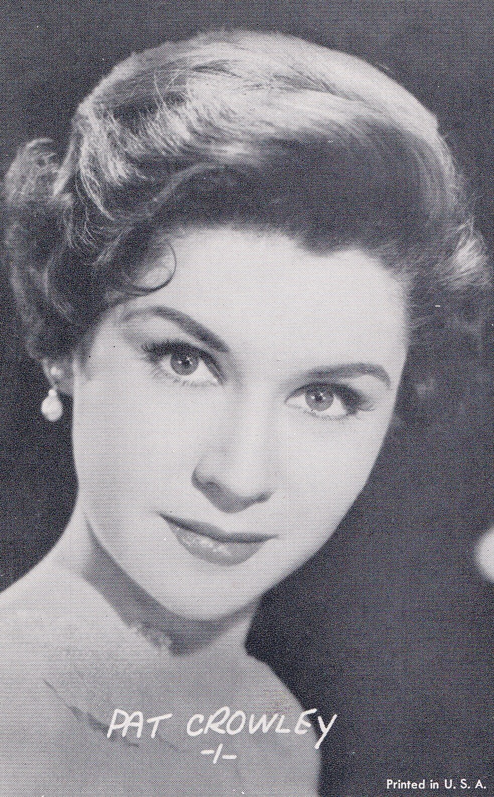 Pat Crowley 1960's Vintage Arcade Card TV Actress 50s to 90s was in EVERYTHING!