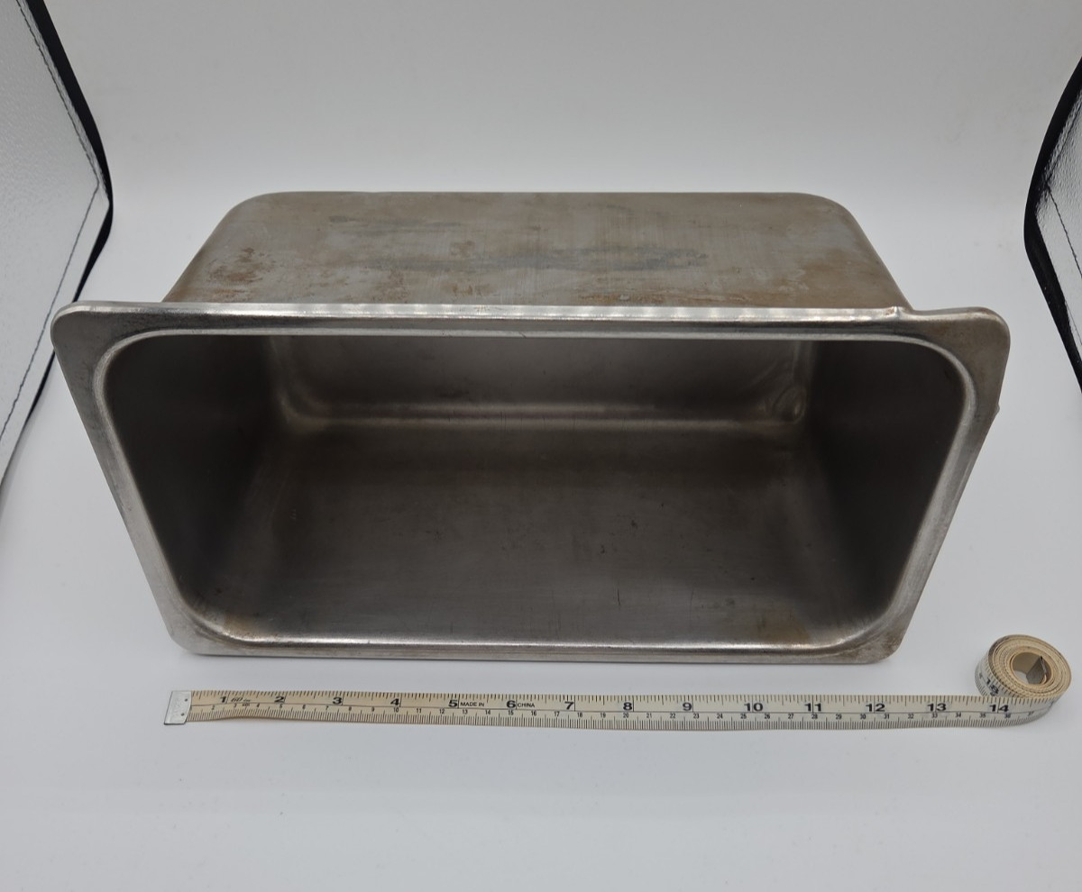 1/3 Stainless Steel Steam Table Pan – Commercial Kitchen Food Prep Tray