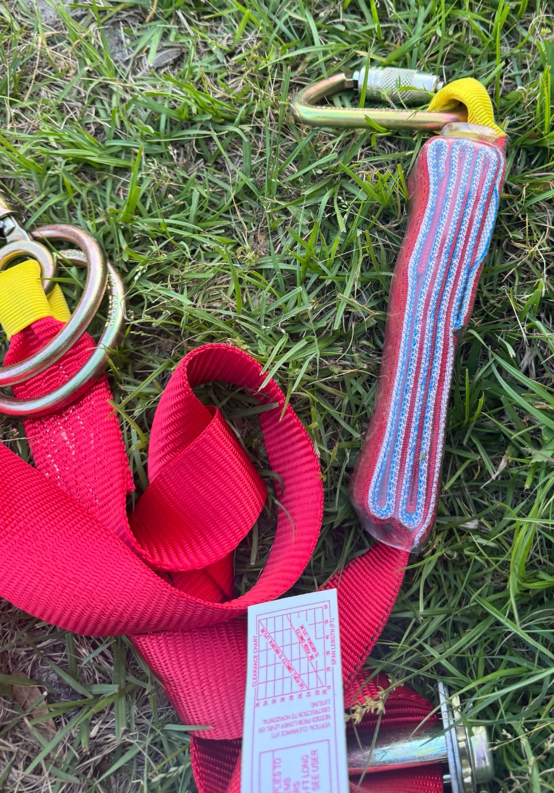 NEW 3M Protecta PRO-Line Web Horizontal Lifeline System