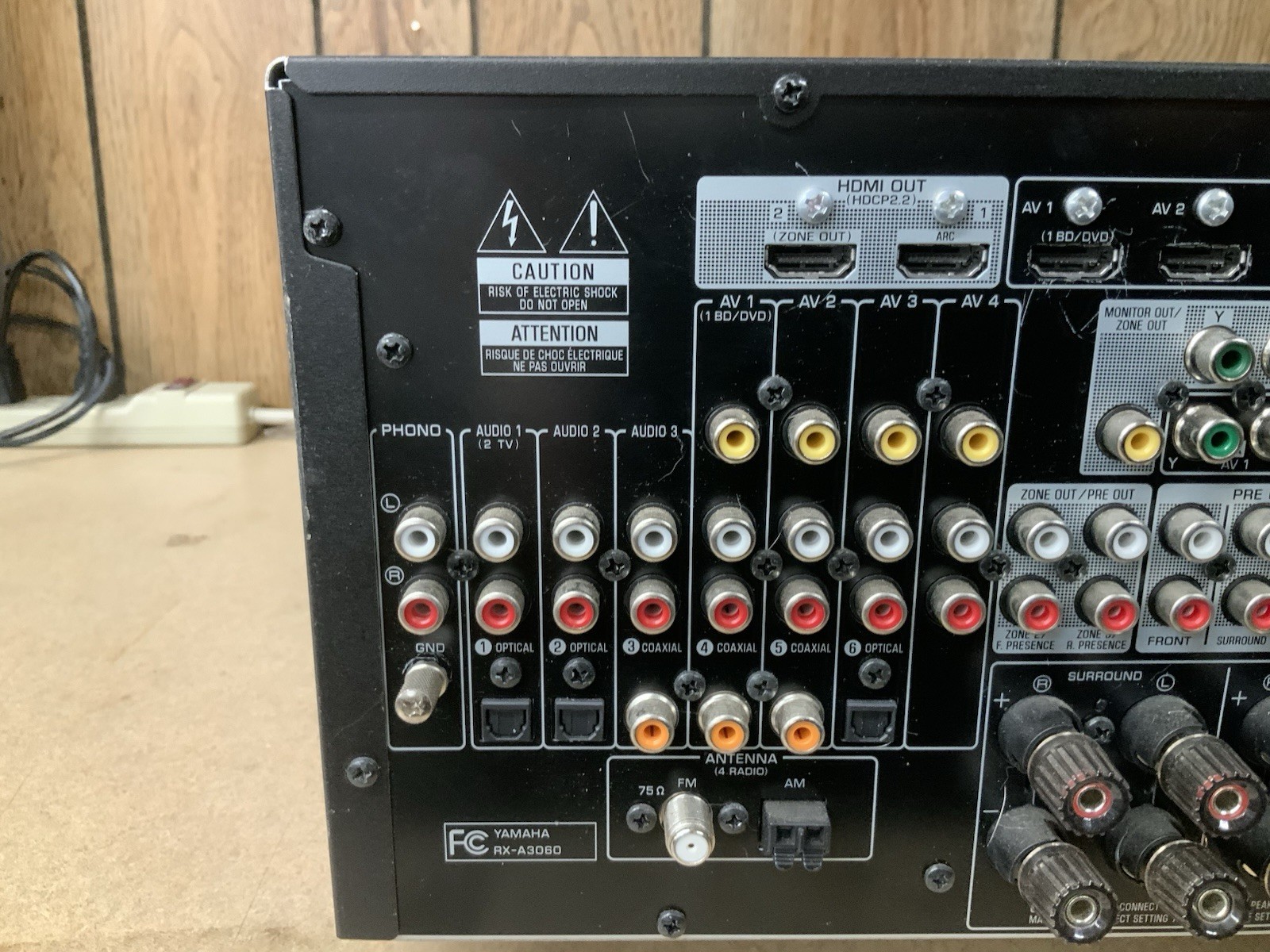 Yamaha Adventage RX-A3060 Network A/V Receiver. No Remote