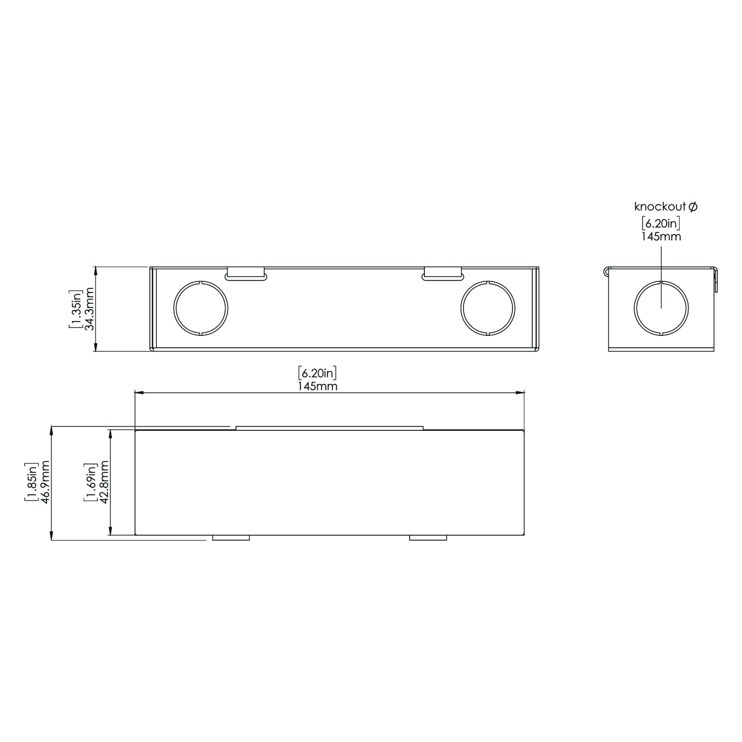 EnoLED Super Compact Dimmable LED Driver Class 2 XRD Series Dimmable 12V