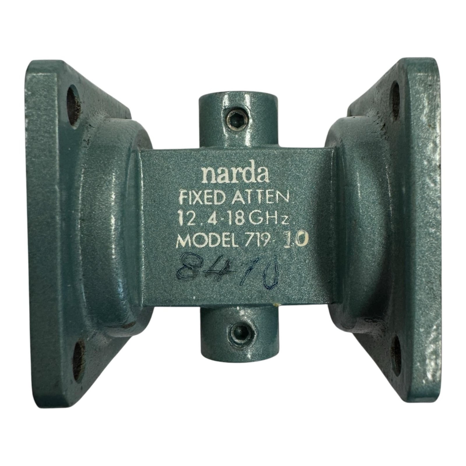 719-10 Narda Fixed Attenuator WR-62 WR62 10db 12.4-18Ghz