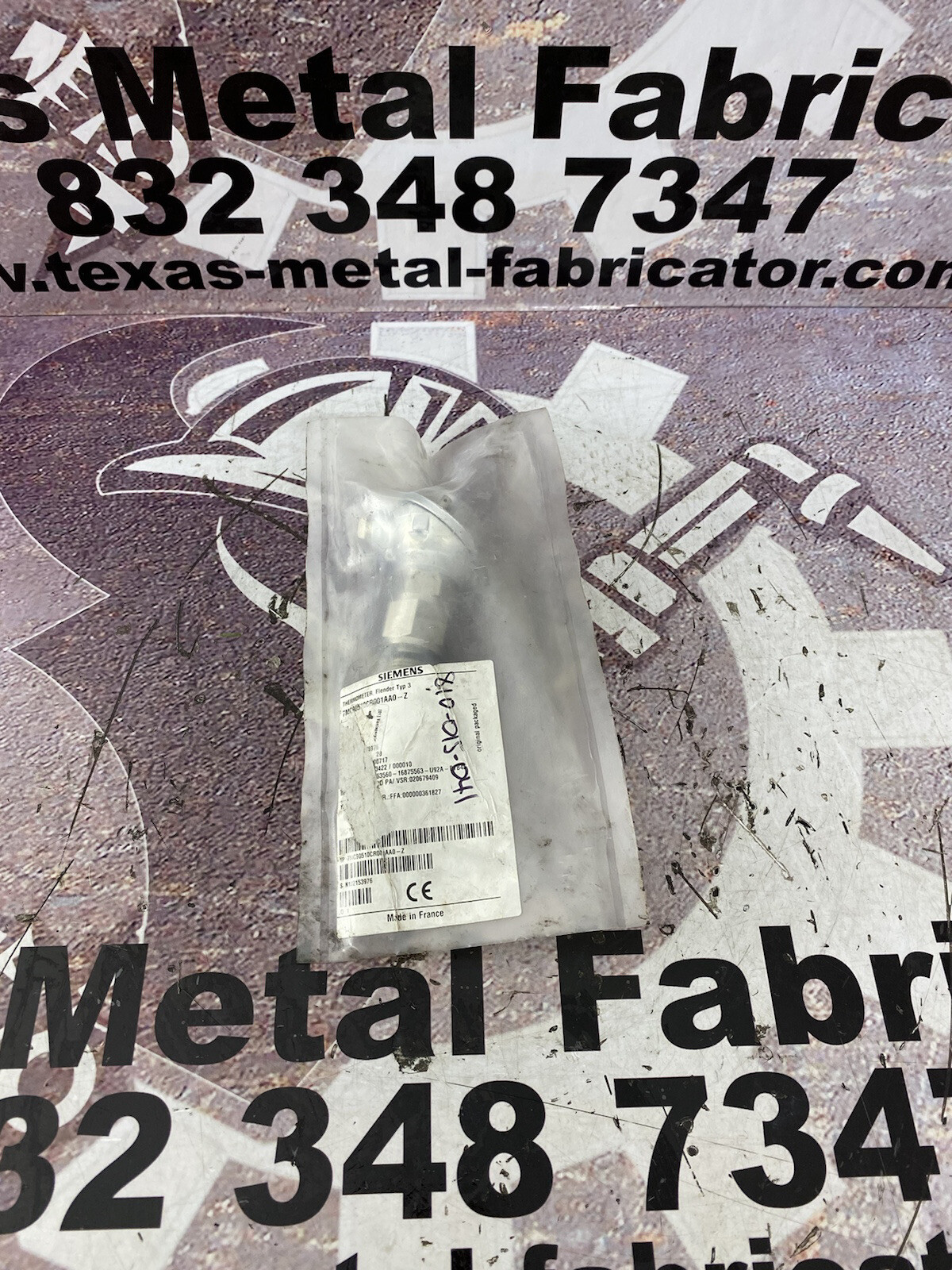 Siemens 7MC90510CR001AA0-Z Thermometer Flender Type 3
