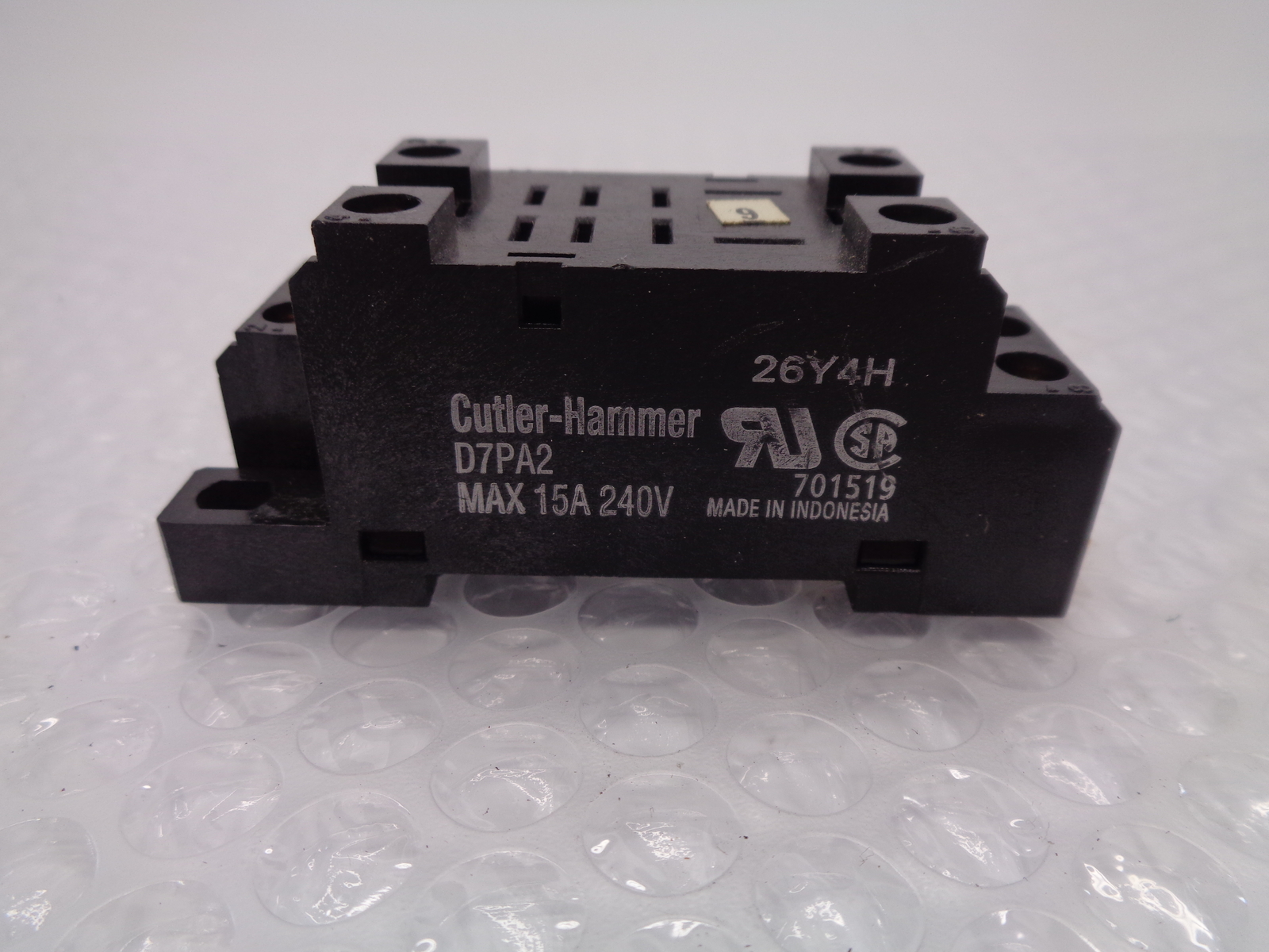 CUTLER HAMMER D7PA2 RELAY BASE NSNP
