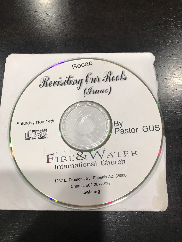 Fire & Water Church Revisiting Our Roots Sermon