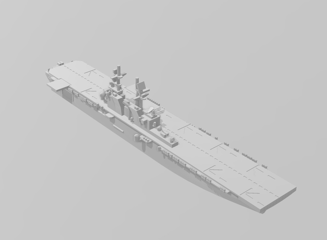 America Class  Amphibious - United States Navy - Wargaming - Naval Miniature -