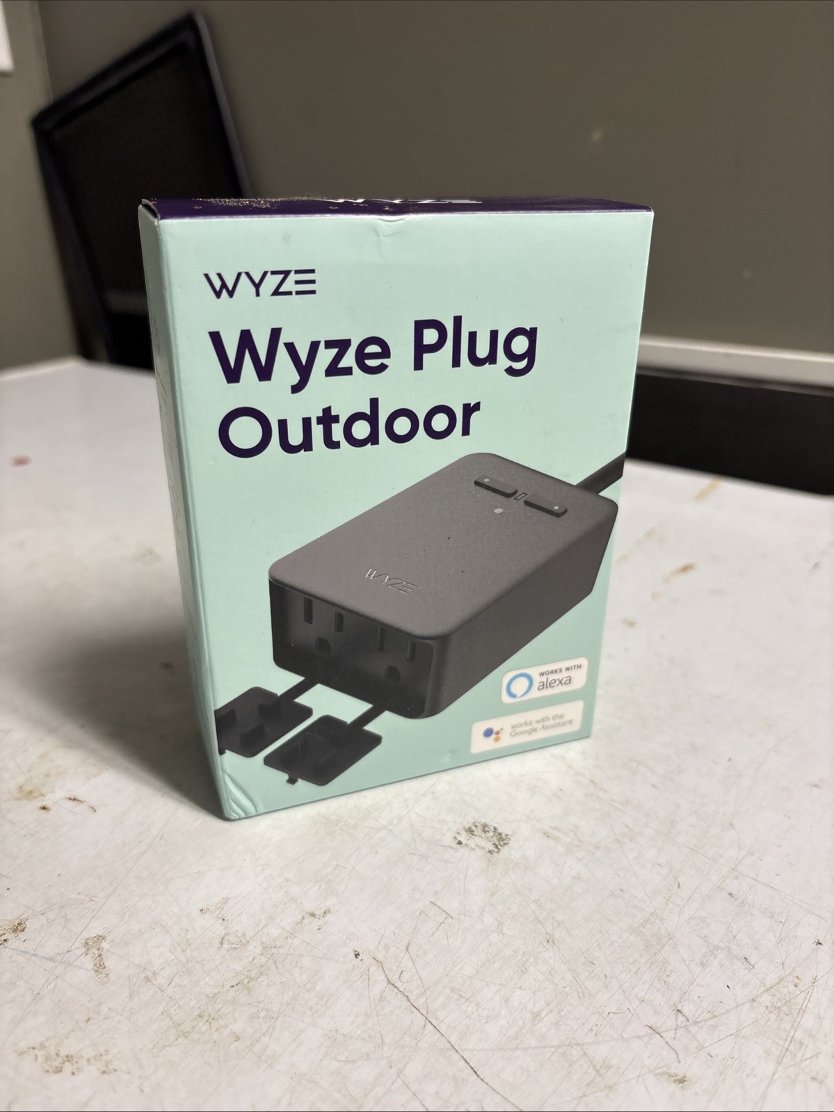 Wyze Plug Outdoor ‎WLPPO1-1 Smart Plug (Works With Alexa & Google Assistant)