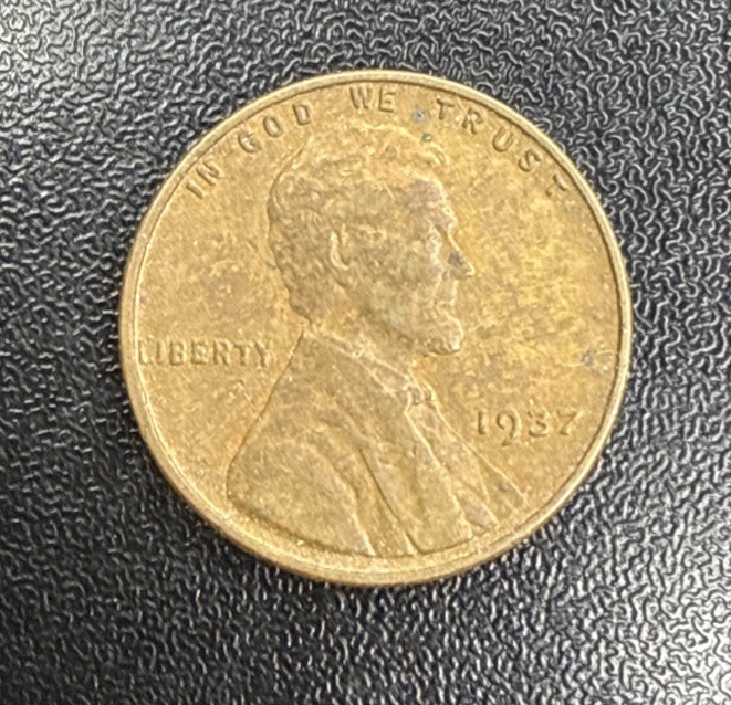 1937 P - Lincoln Wheat Penny - VG/XF