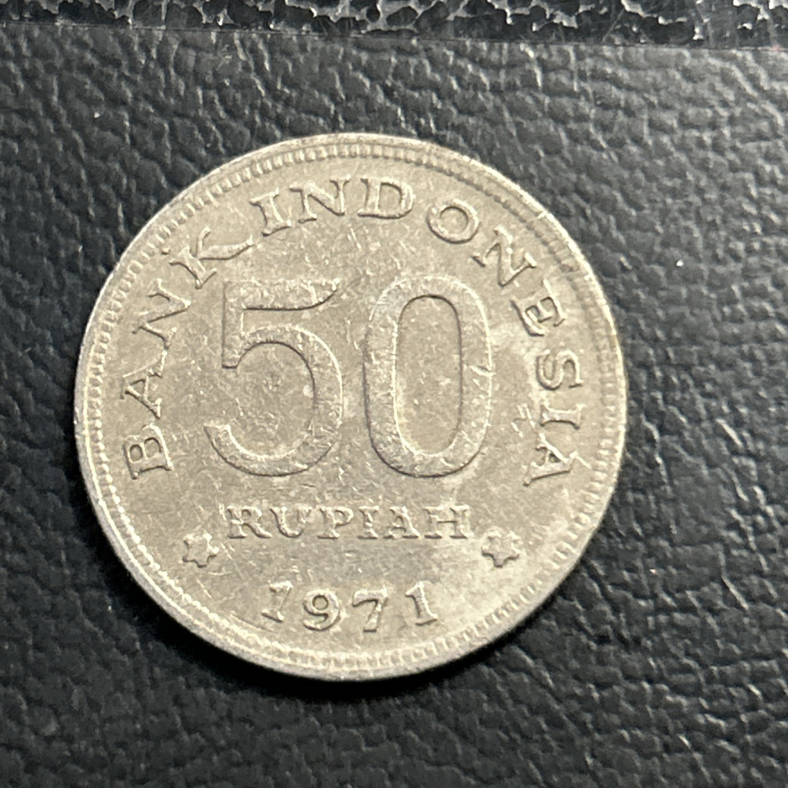 Coin 50 Rupiah Bank Of Indonesia 1971 F2c