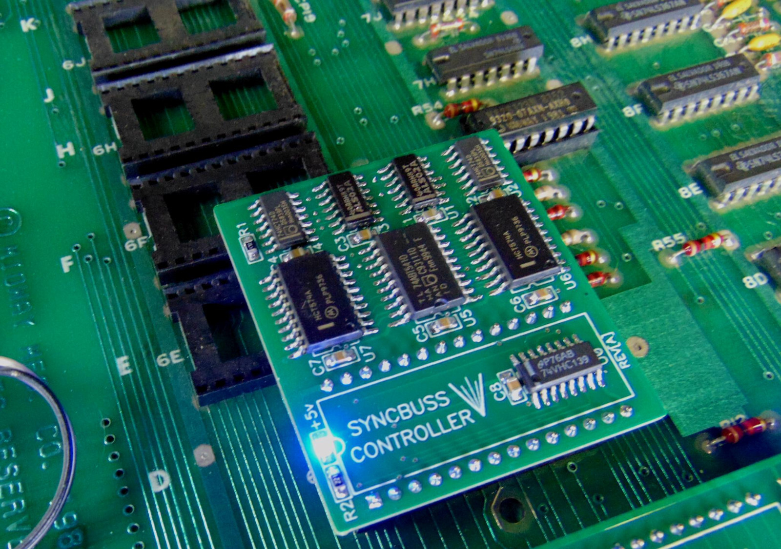 MIDWAY PACMAN SYNC BUSS Replacement Module PCB