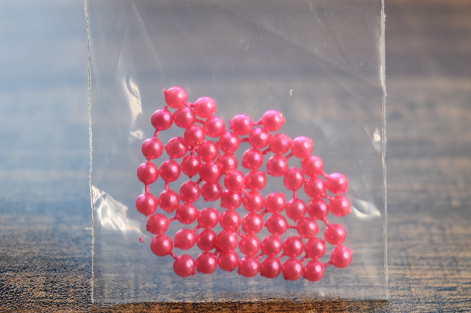 30 Medium 1/8" HOT PINK Plastic Mono Eyes for Fly Tying