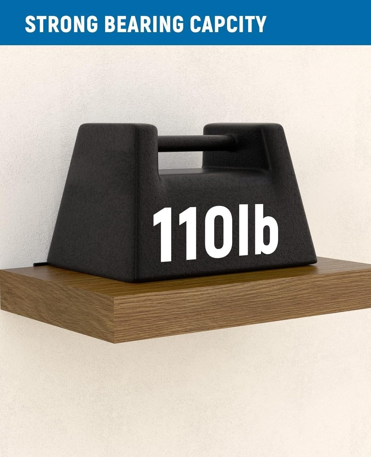 12 Pack6 OR 8 inch Floating Shelf Bracket, Hidden Brackets Concealed Blind Shelv