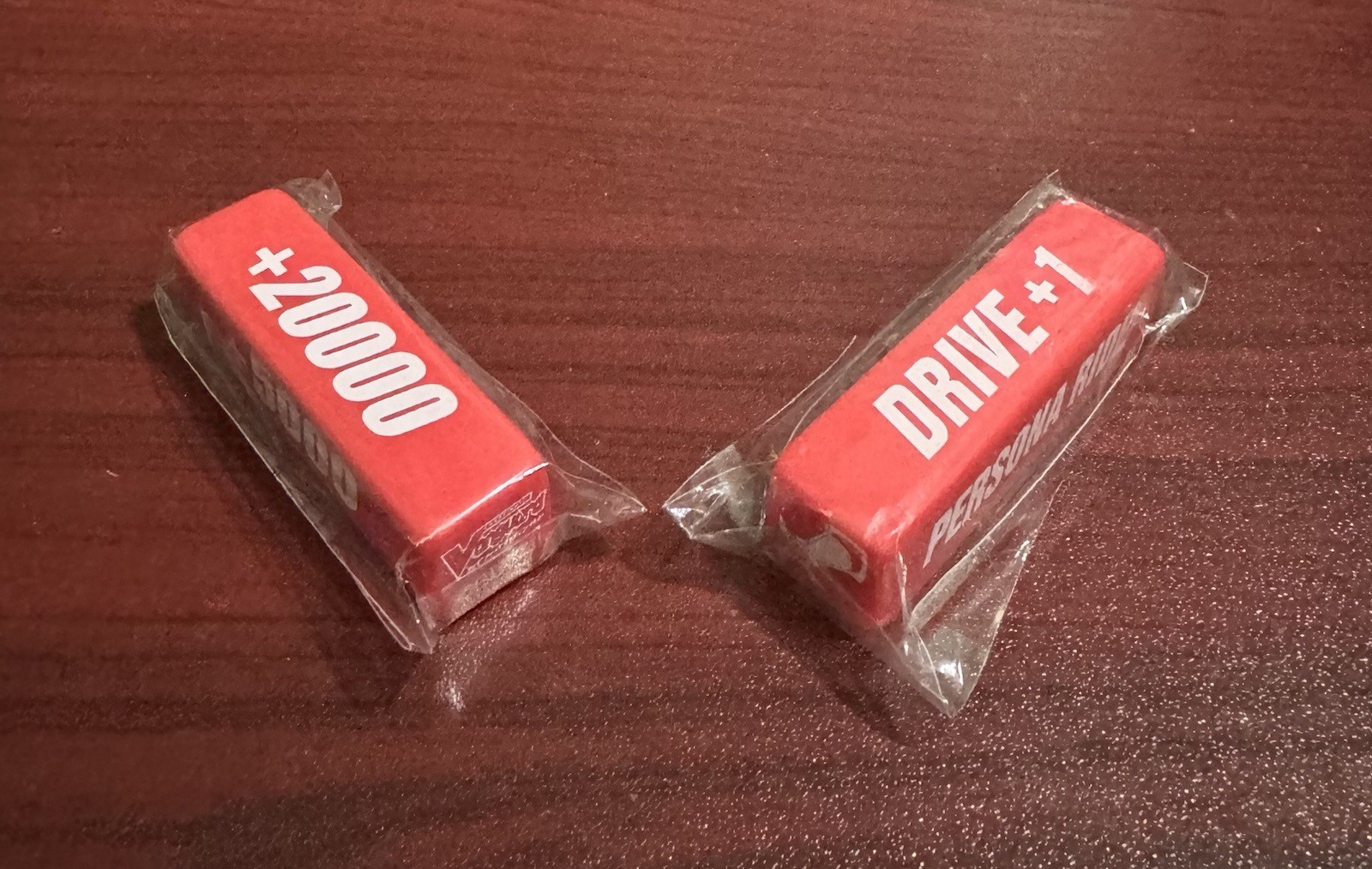 CARDFIGHT VANGUARD DZ-BT01 RED OVER TRIGGER ATTACK POWER COUNTERS (2 PCS SET)