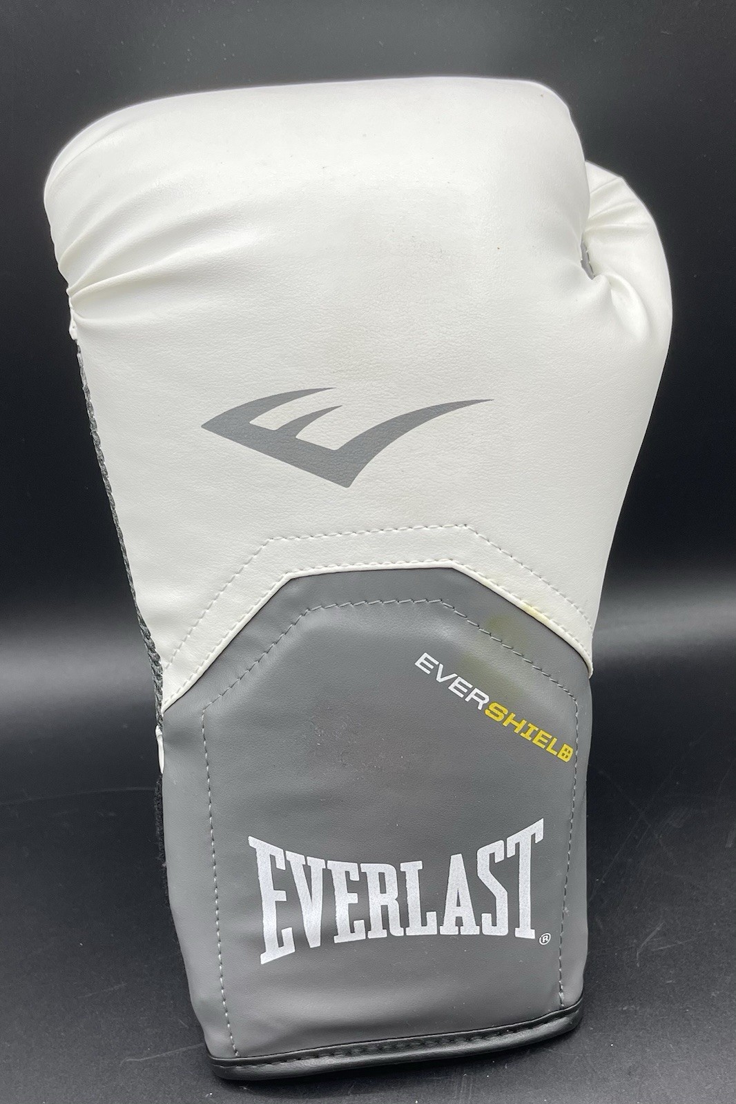 Left Hand Only, 12 Oz. Everlast Boxing Glove, White, Gray