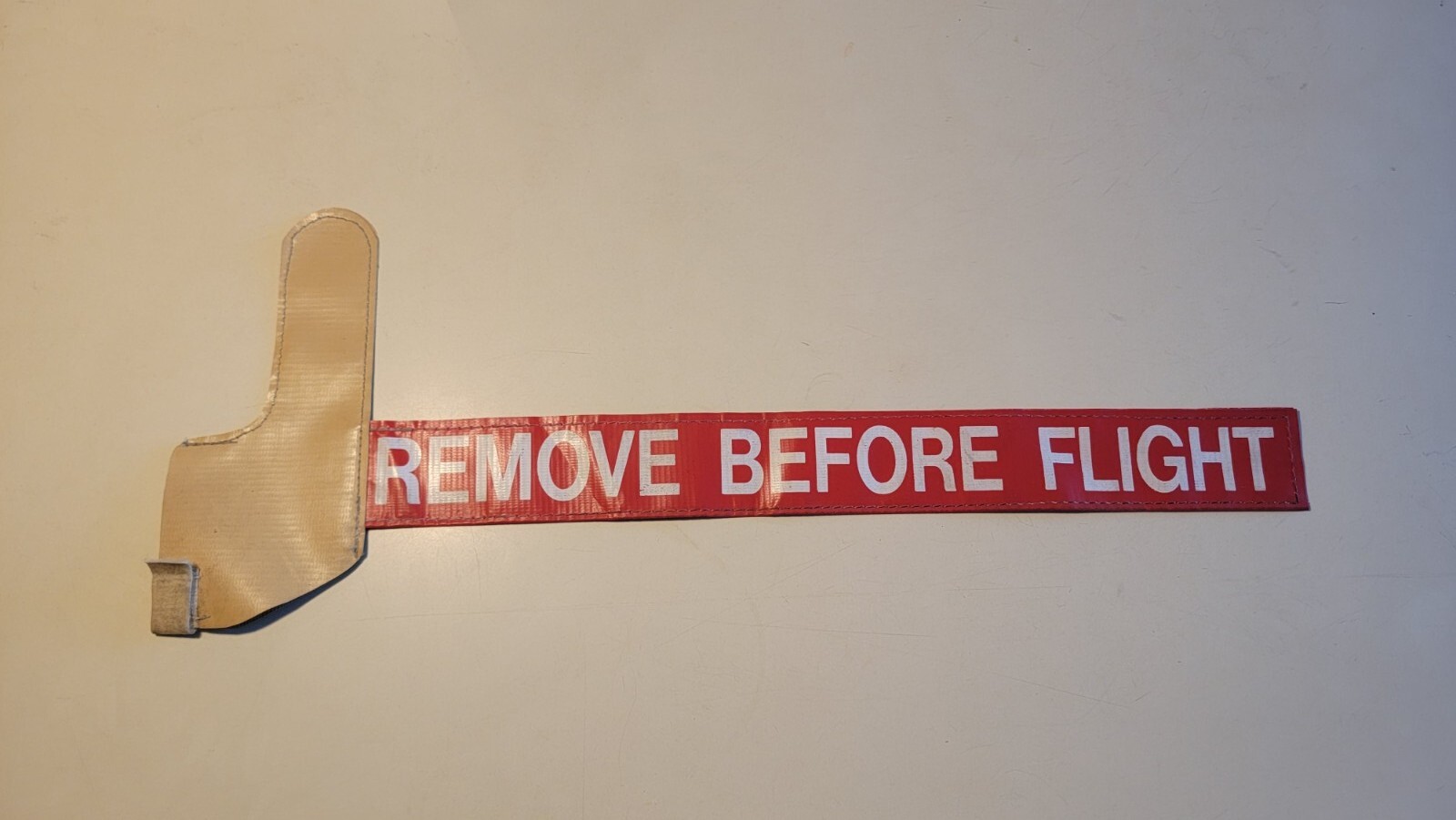 HEAVY DUTY  PITOT TUBE COVER with REMOVE BEFORE FLIGHT STREAMER