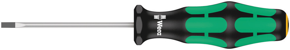 Wera 110000, 335 Screwdriver for slotted screws, 0.4 x 2.5 x 60 mm
