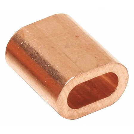 Bird Barrier Copper Ferrule,1/8 in W,3/4 in H,PK100 nc-n100 Bird Barrier nc-n100