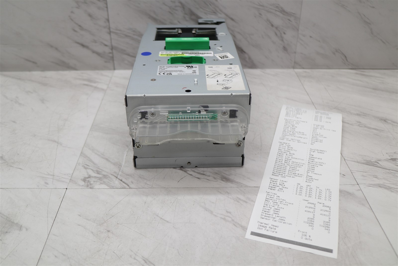 NCR 7360-F301-9090 SSCO6 FastLane SelfServ Checkout Kiosk Thermal Printer