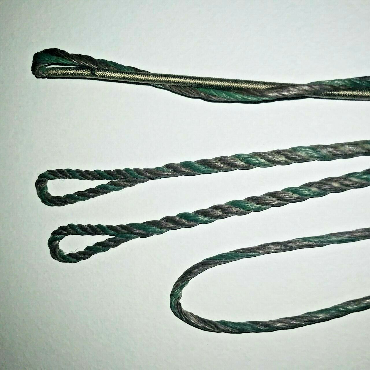 44" Actual Length BROWN & GREEN B-50 DACRON FLEMISH BOWSTRING 48" BEAR SUPERMAG