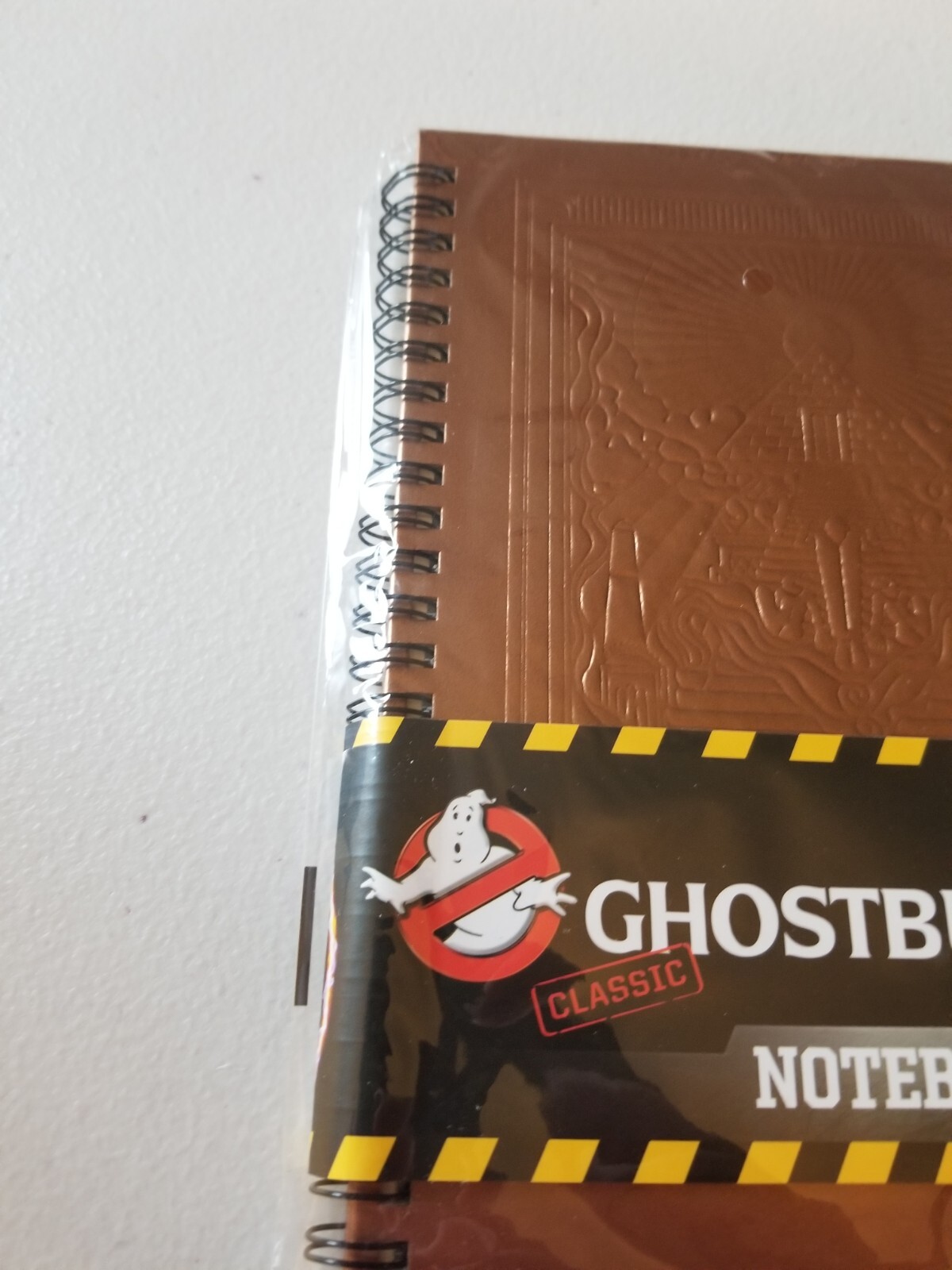CULTUREFLY CLASSIC GHOSTBUSTERS GOZER'S TEMPLE LINED NOTEBOOK BNIP