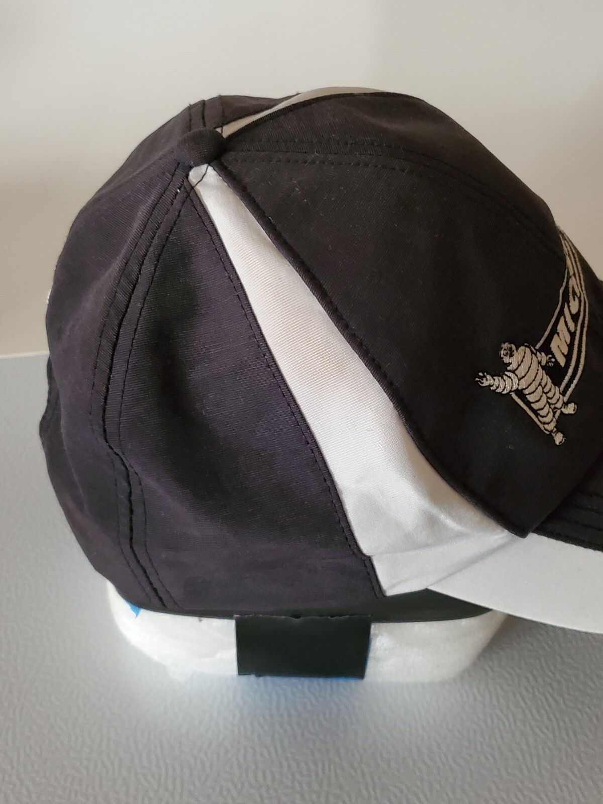 Michelin NIKE Golf Hat RARE Adjustable Black & White Minor Fading & Stains
