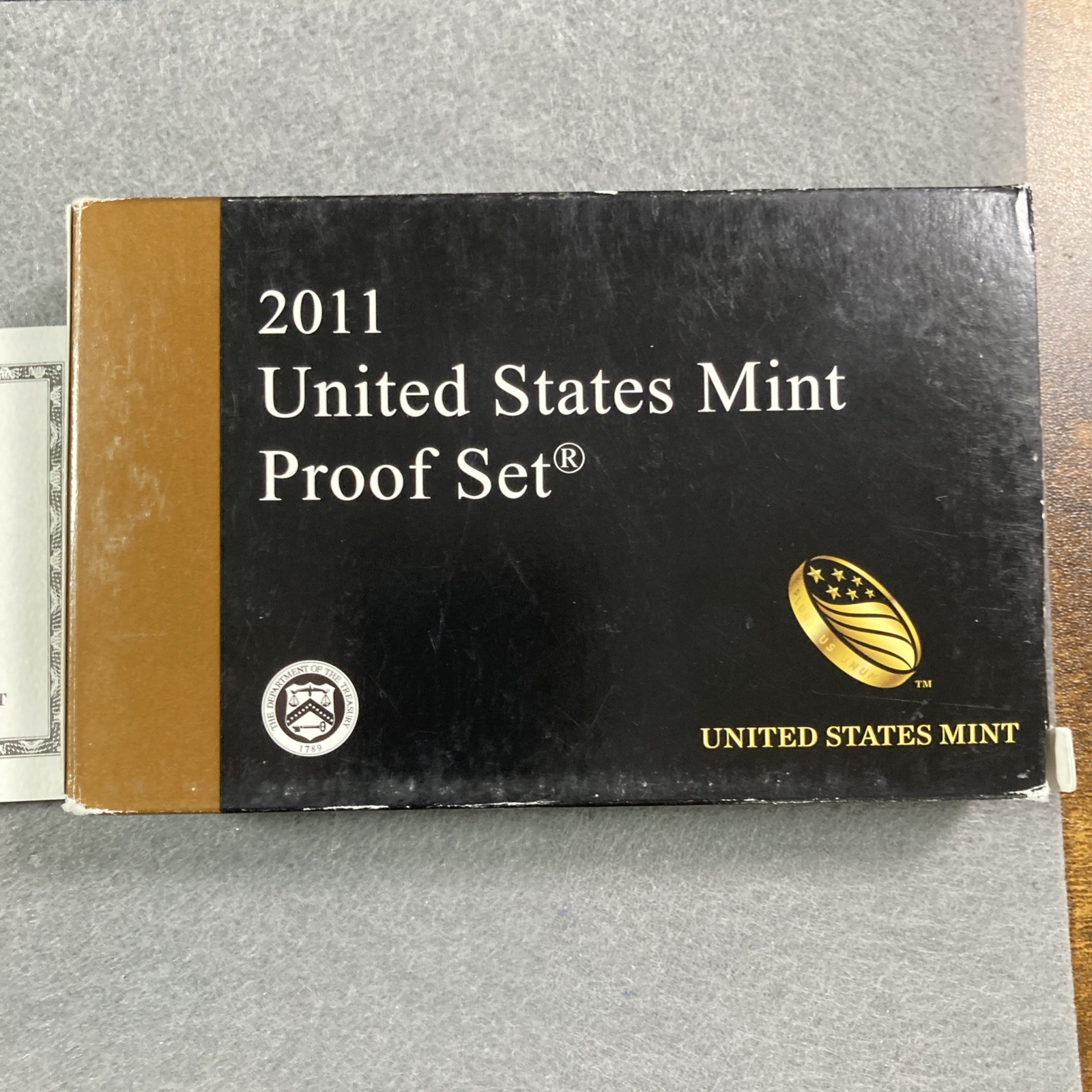 2011 us mint proof set- 14 coin w/ original box & coa