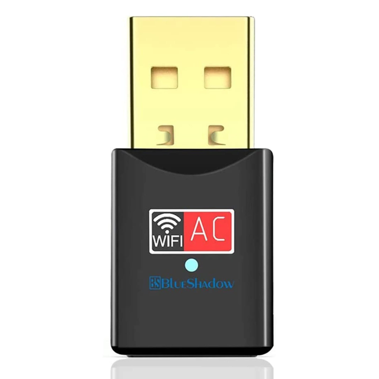 Blueshadow USB WiFi Adapter - Dual Band 2.4G/5G Mini Wi-fi ac Wireless Networ...