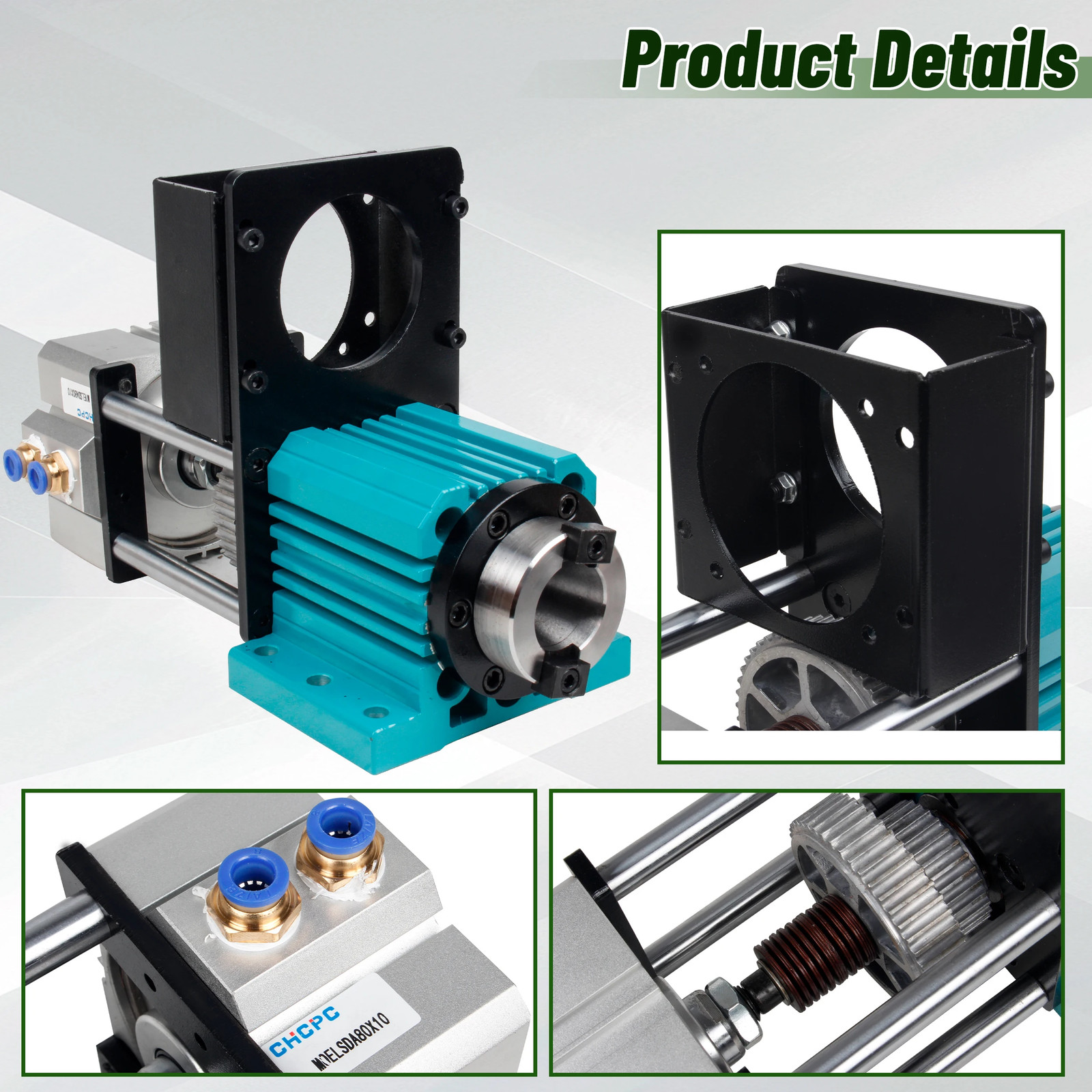 BT30 Non-Powered Spindle Cylinder Pneumatic Semi-Automatic Tool Changer Spindle