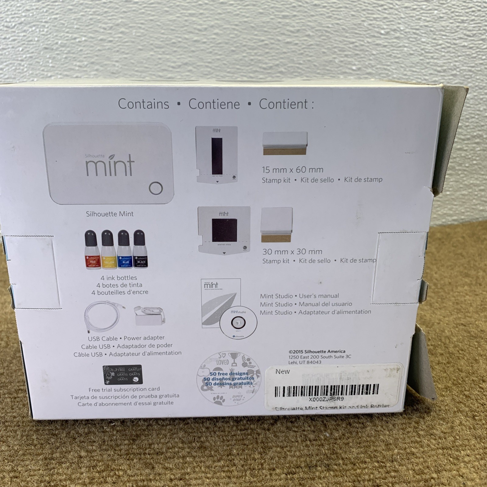 Silhouette Mint Custom Stamp Maker Machine - NIB NEW