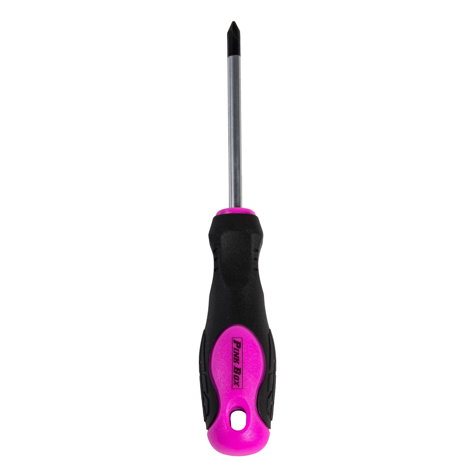 6-Piece Magnetic Screwdriver Set, Phillips & Slotted, Pink