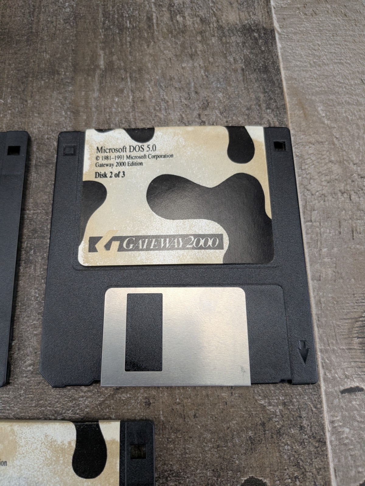 USED GATEWAY 2000 MS DOS 5.0 SOFTWARE