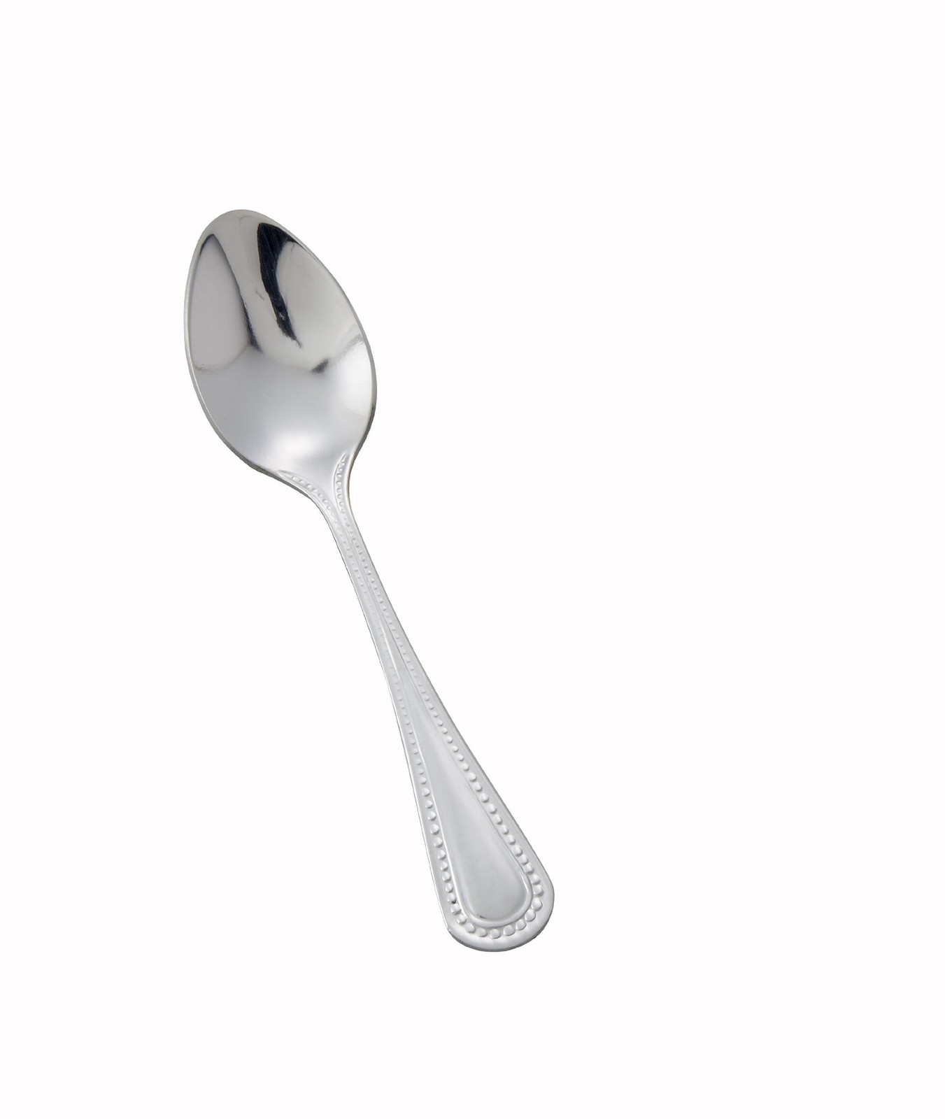 12-Piece Dots Demitasse Spoon Set, 18-0 Stainless Steel, Espresso, Coffee