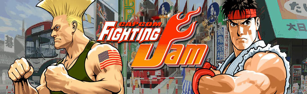 Fighting Jam Arcade Marquee 26" x 8"
